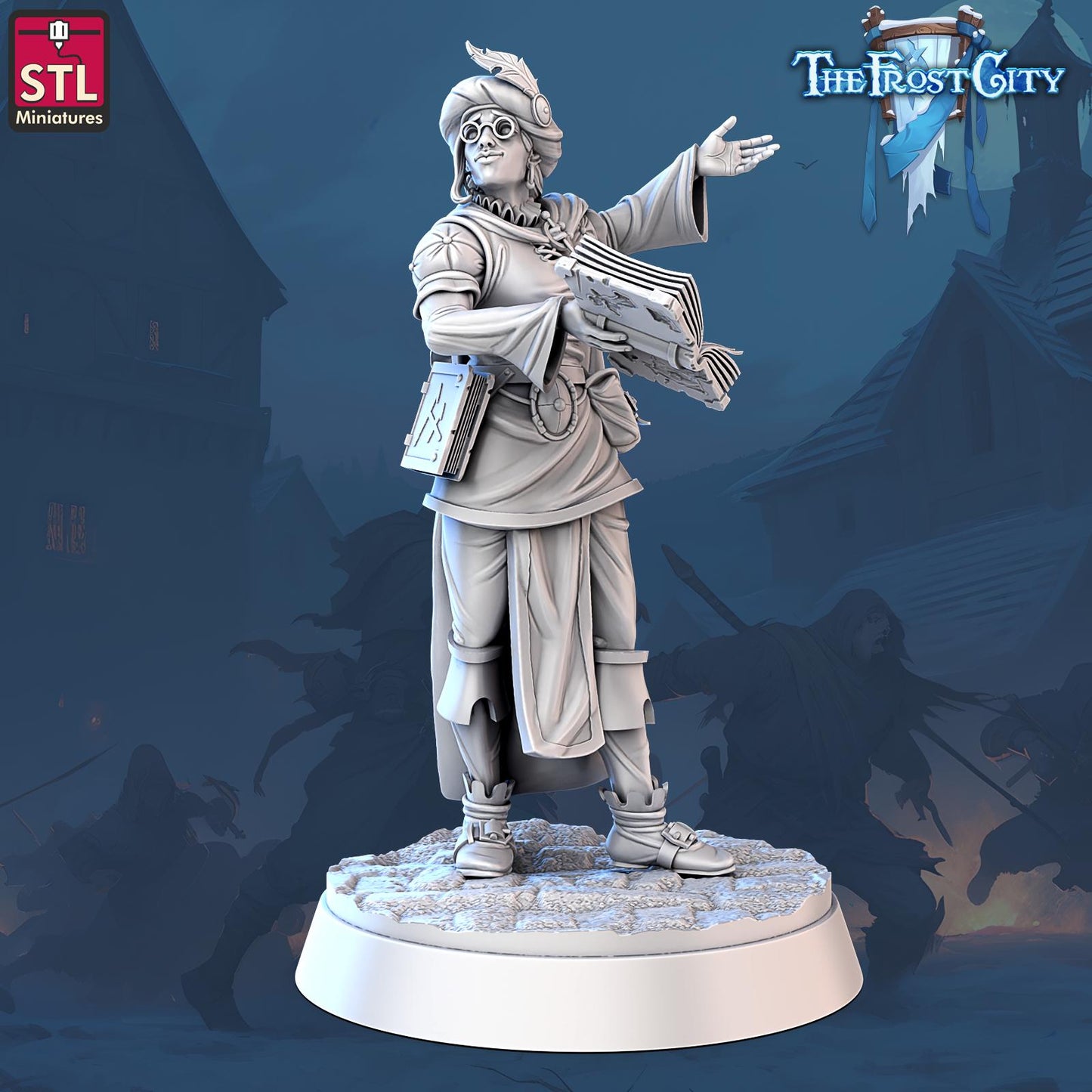Mage Pack 1 from Frost City  by STL Miniatures