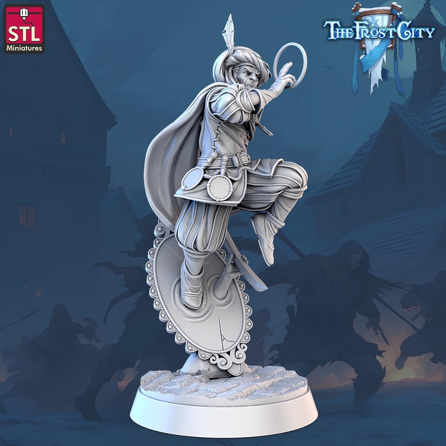 Mage Pack 2 from Frost City  by STL Miniatures