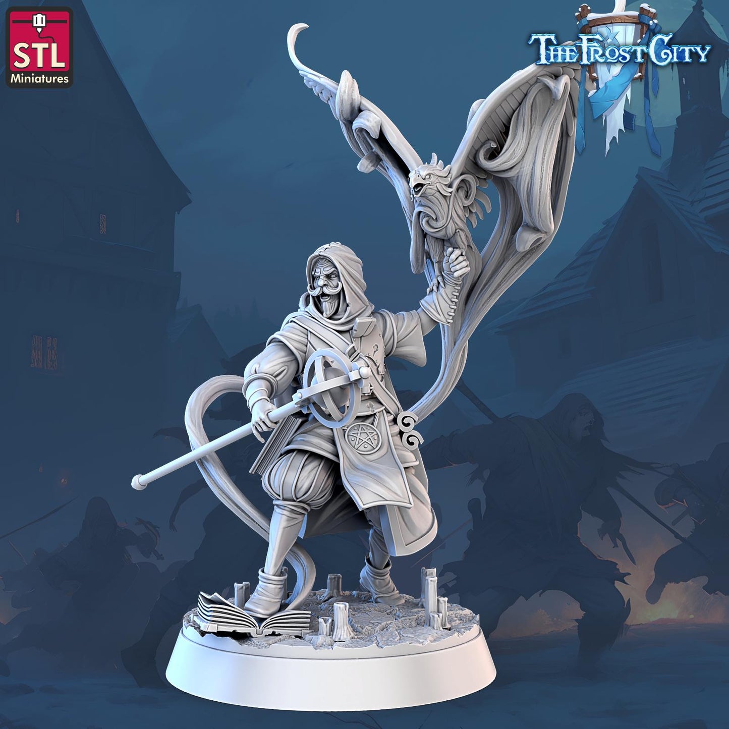 Mage Pack 2 from Frost City  by STL Miniatures