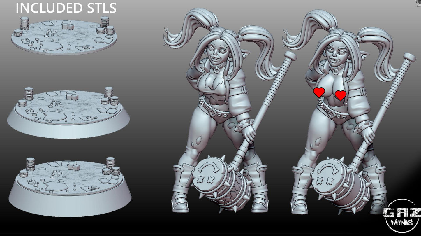 Gobbo Quinn by Gaz Minis