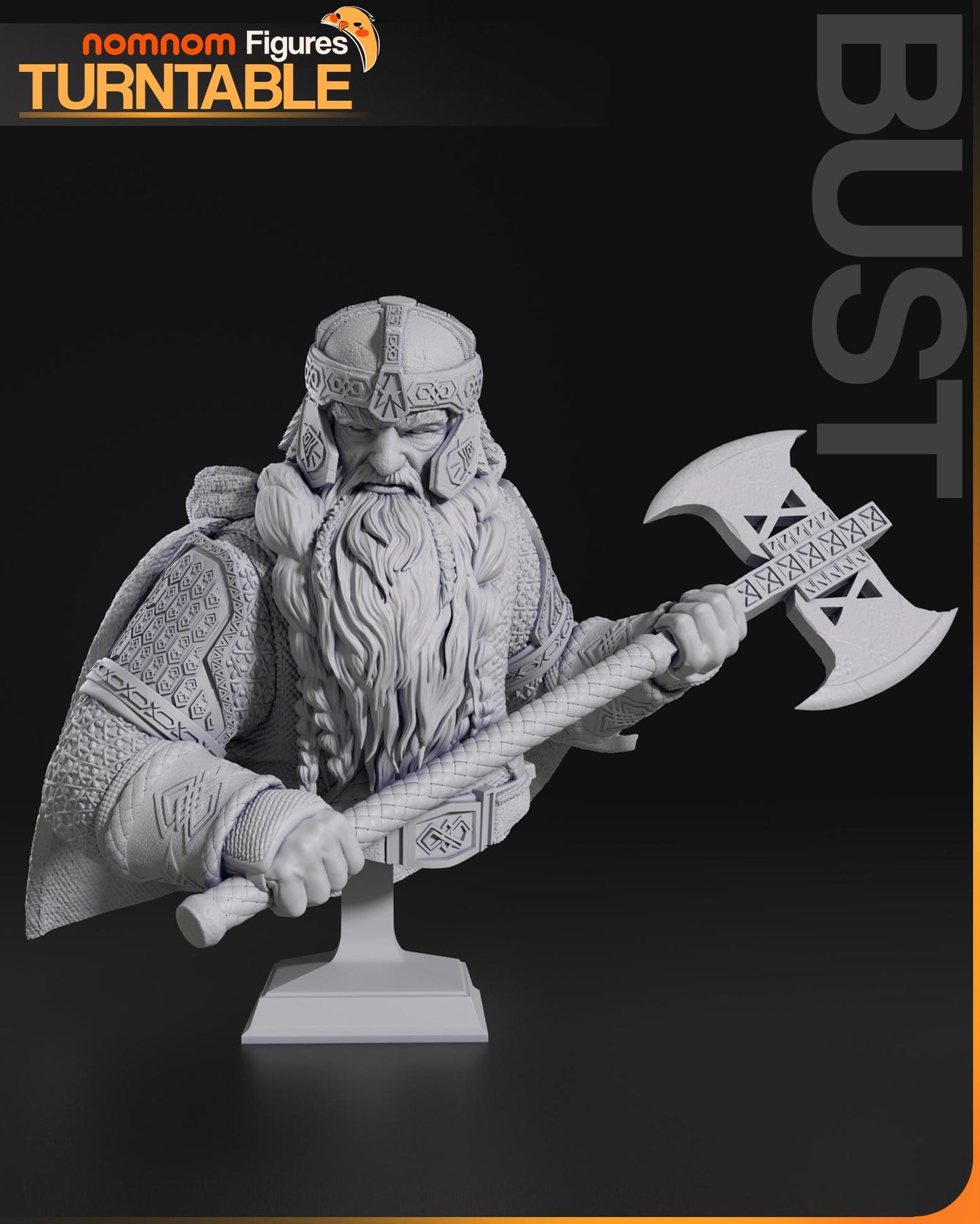 Gimli & Legolas Statue Model Kit by Nomnom Figures