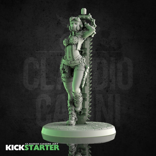 Lost Future Statue Model kit by Claudio Casini Art Miniatures