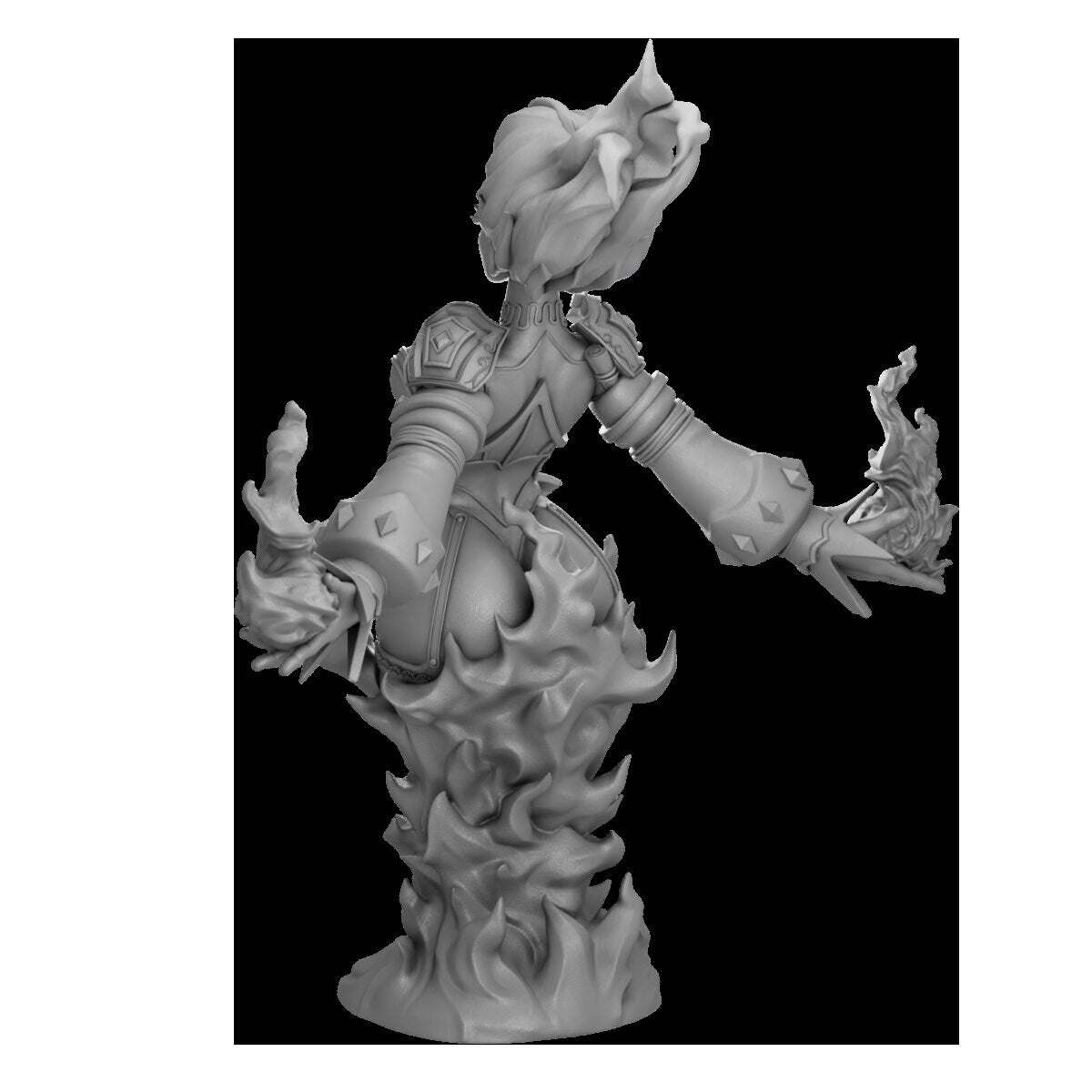 Fiery Soul Sorceress by Secret Forge Miniatures