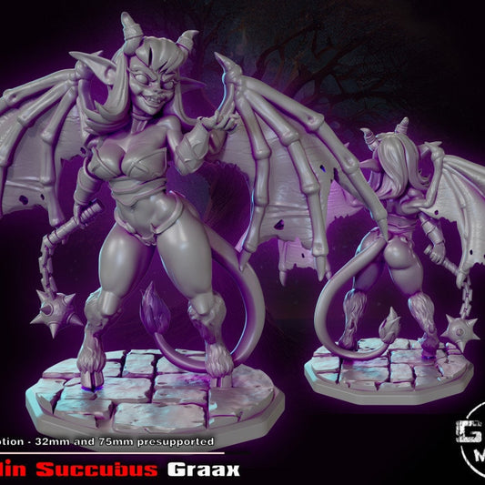 Succubus Graax by Gaz Minis