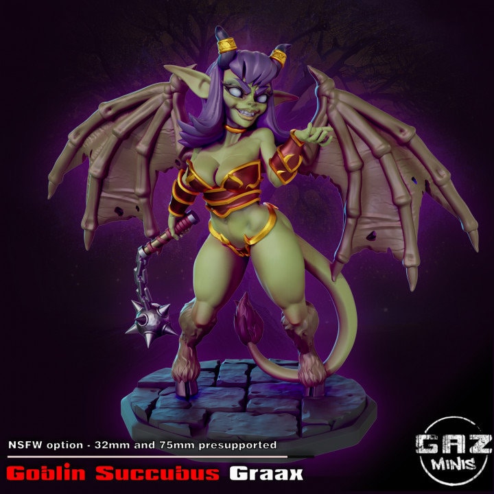 Succubus Graax by Gaz Minis