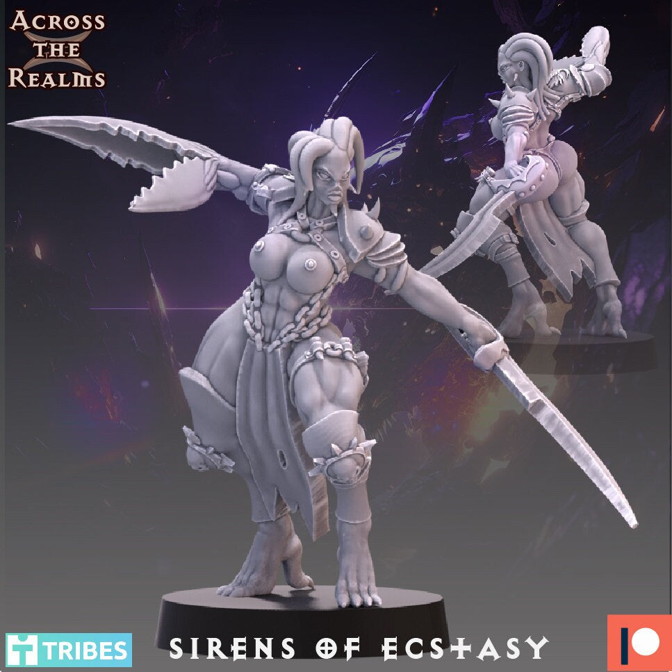 Sirens of Ecstasy from Legionaries Of Excess by Across the Realms Miniatures