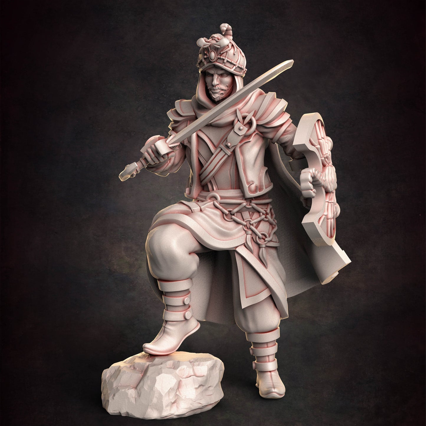 Human Bandits by Red Clay Collectibles Miniatures