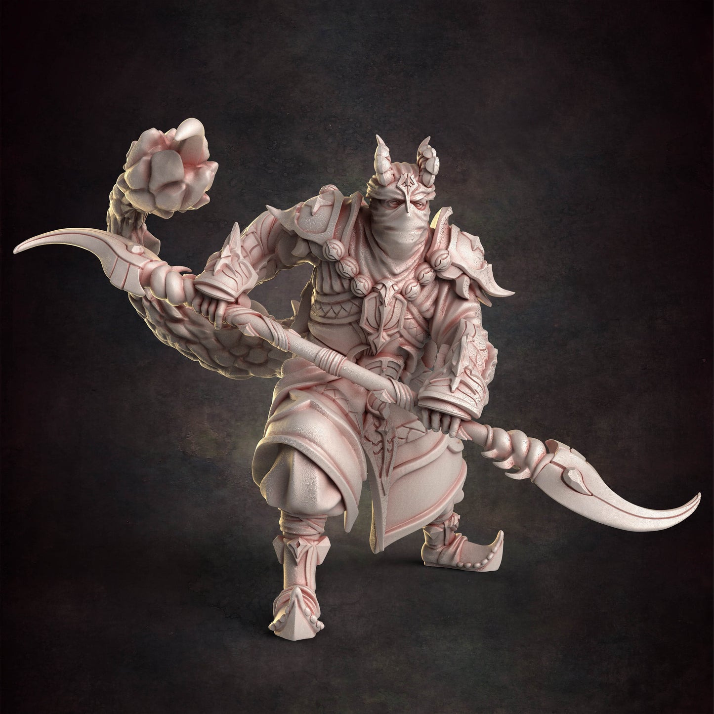 Tabaxi & Tiefling Bandits by Red Clay Collectibles Miniatures