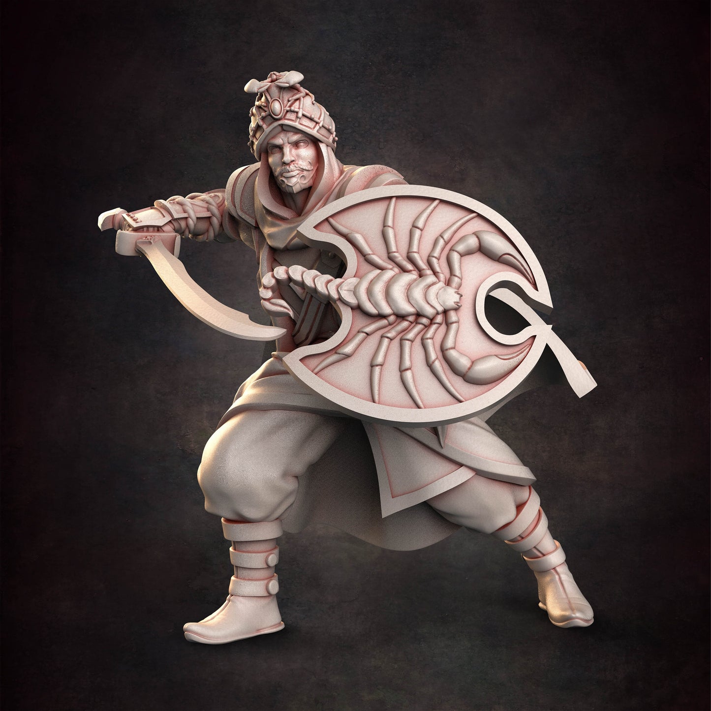 Human Bandits by Red Clay Collectibles Miniatures