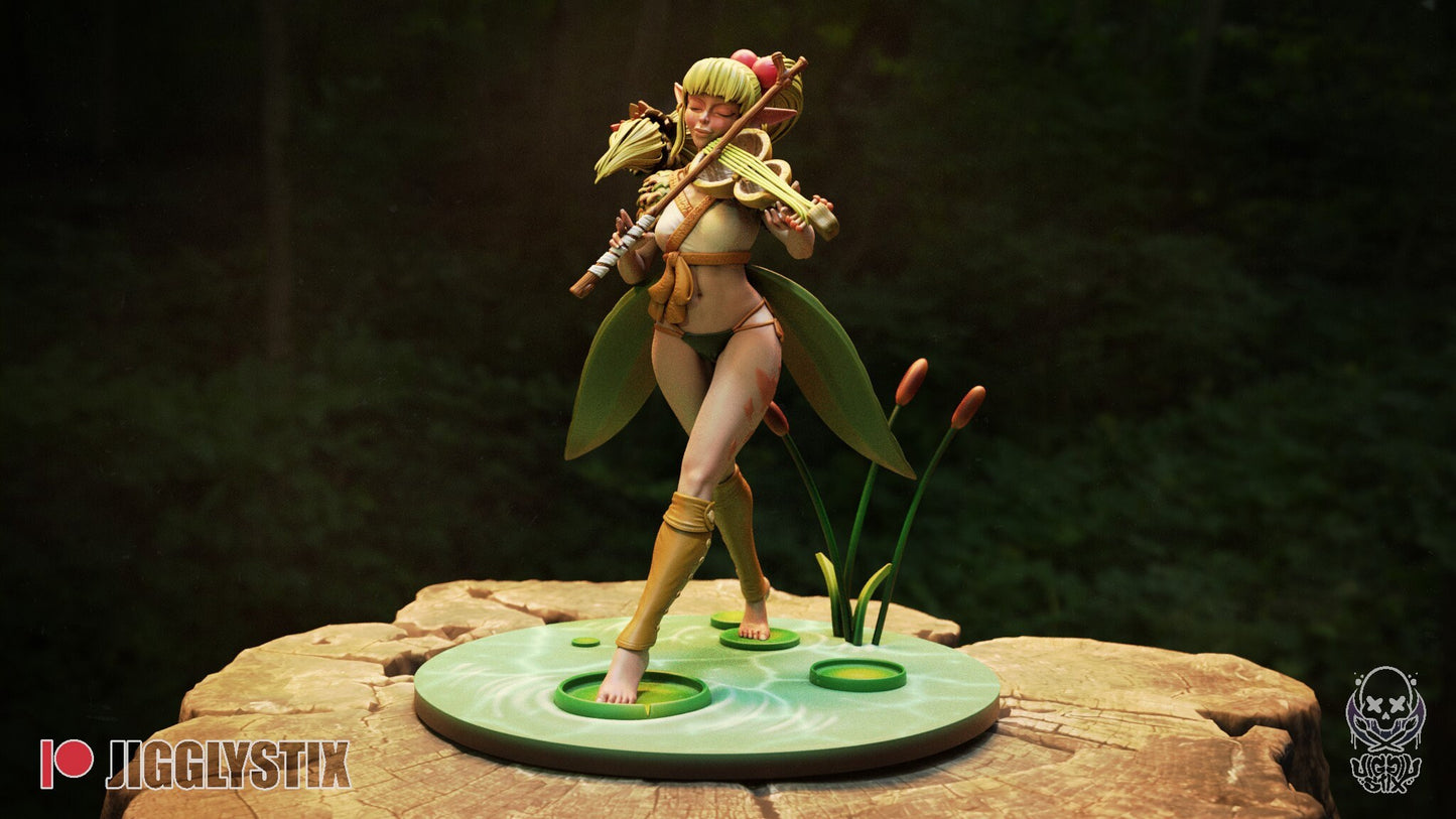 Fae Dancer Nadia Statue Model Kit by Jigglystix Pin Up Factory