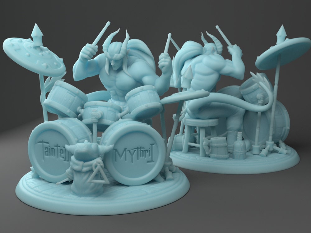 Tavern Rock Band by Twin Goddess Miniatures