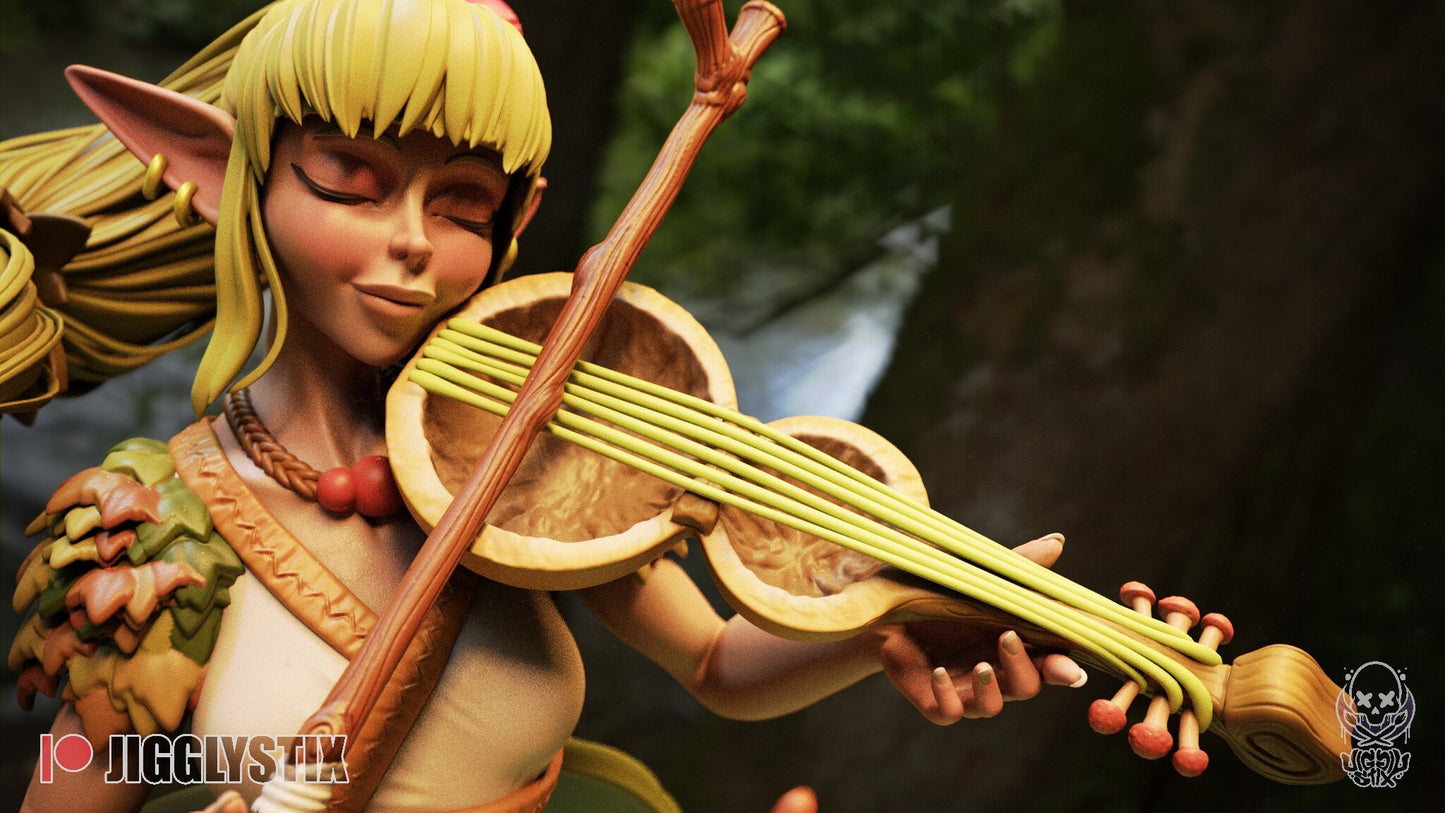 Fae Dancer Nadia Statue Model Kit by Jigglystix Pin Up Factory