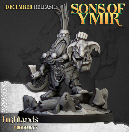 Dwarf Trollseeker by Highland Miniatures