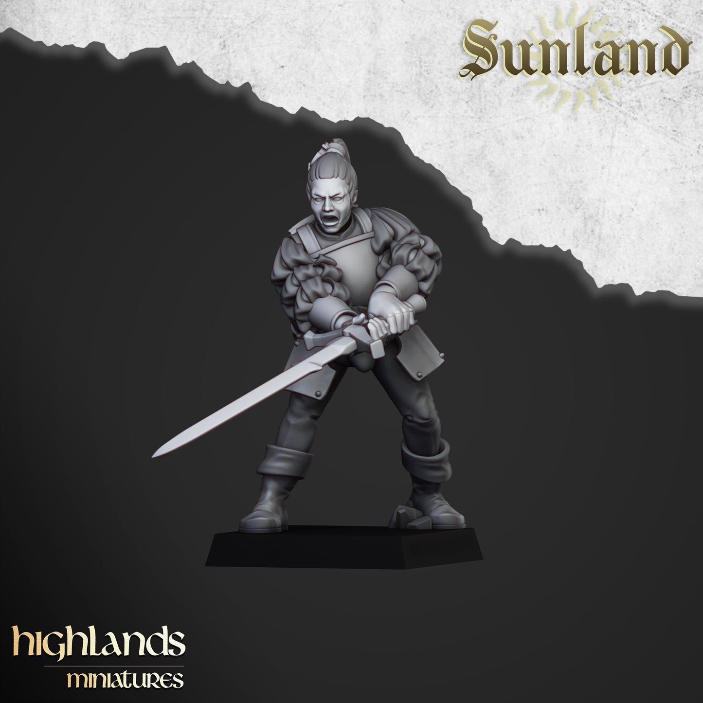 LANDSKNECHT Unit of Sunland  by Highland Miniatures