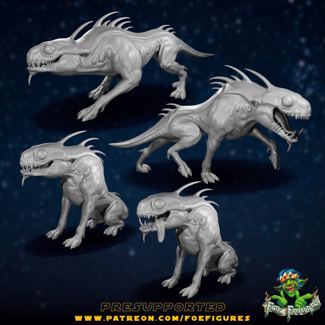 Droids and Dogs by Foe Figures Miniatures