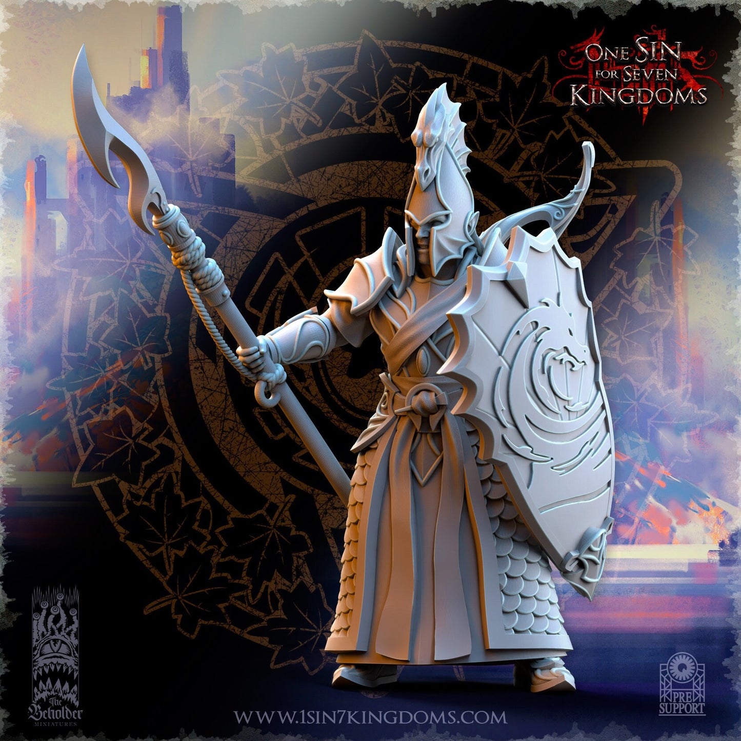 Elf Coastland Militia  by Beholder Miniatures