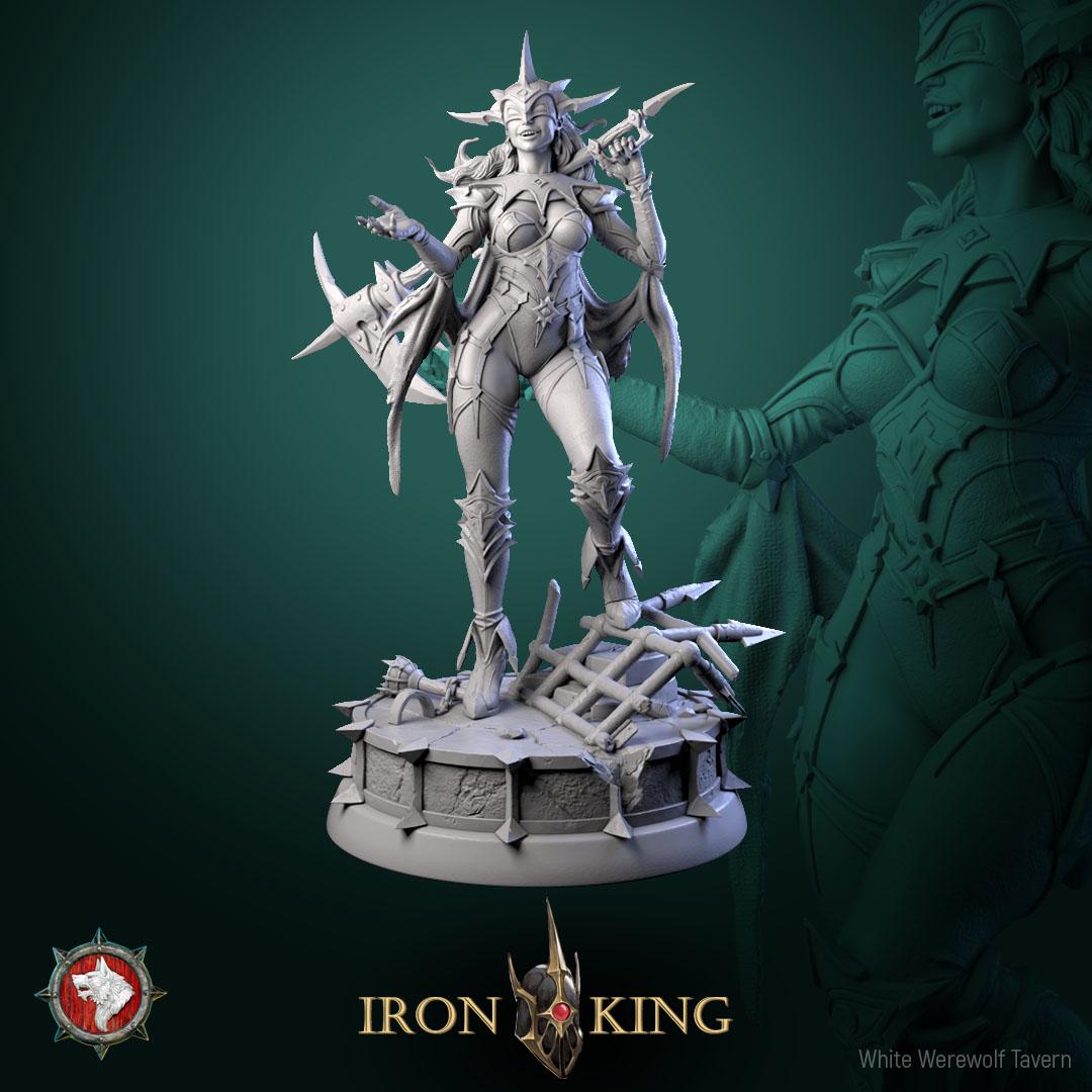 Zu Iron Lady  from "Iron King" by White Werewolf Tavern Miniatures