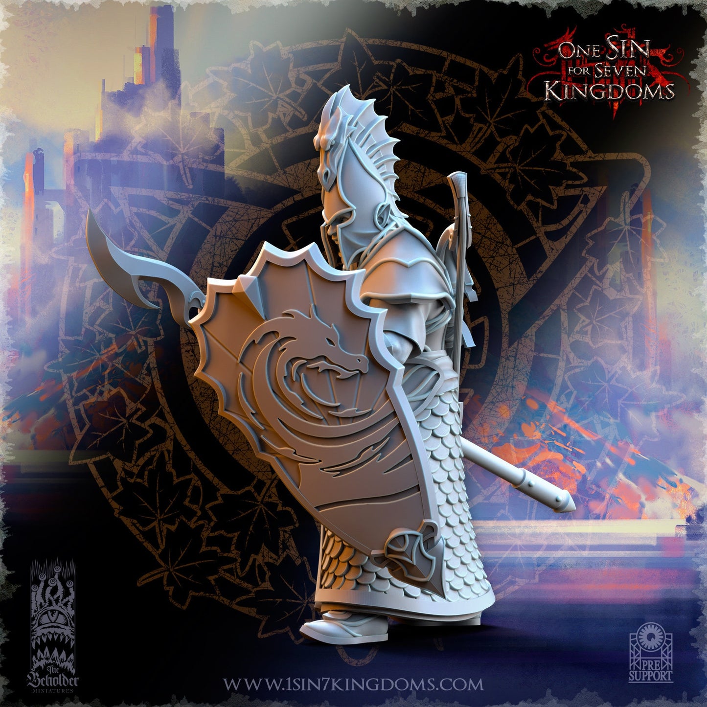 Elf Coastland Militia  by Beholder Miniatures