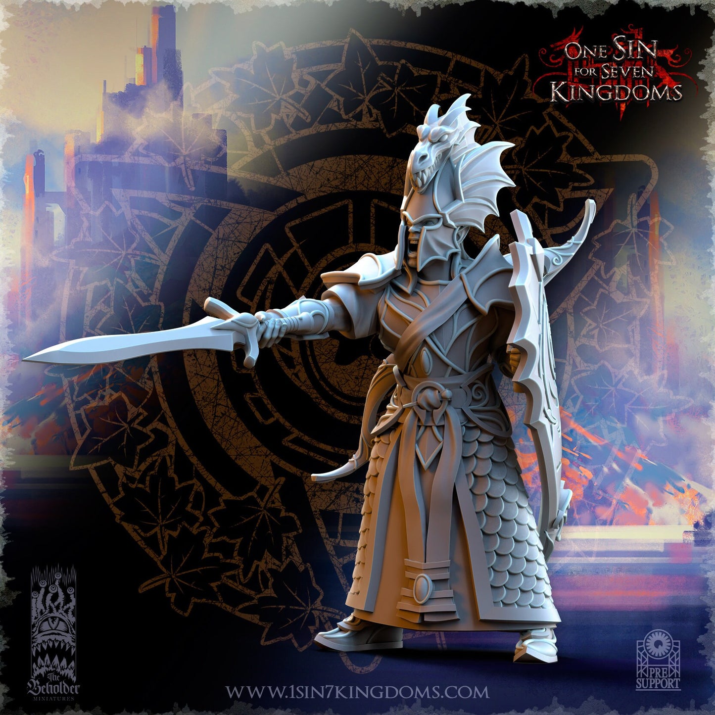 Elf Coastland Militia  by Beholder Miniatures