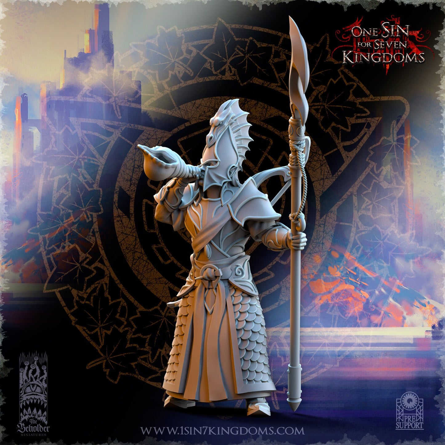 Elf Coastland Militia  by Beholder Miniatures