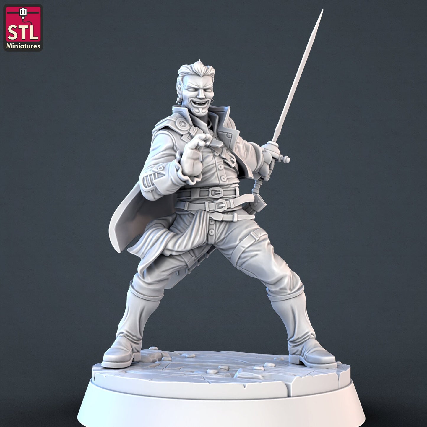 Pirate Set Vol. 1 by STL Miniatures