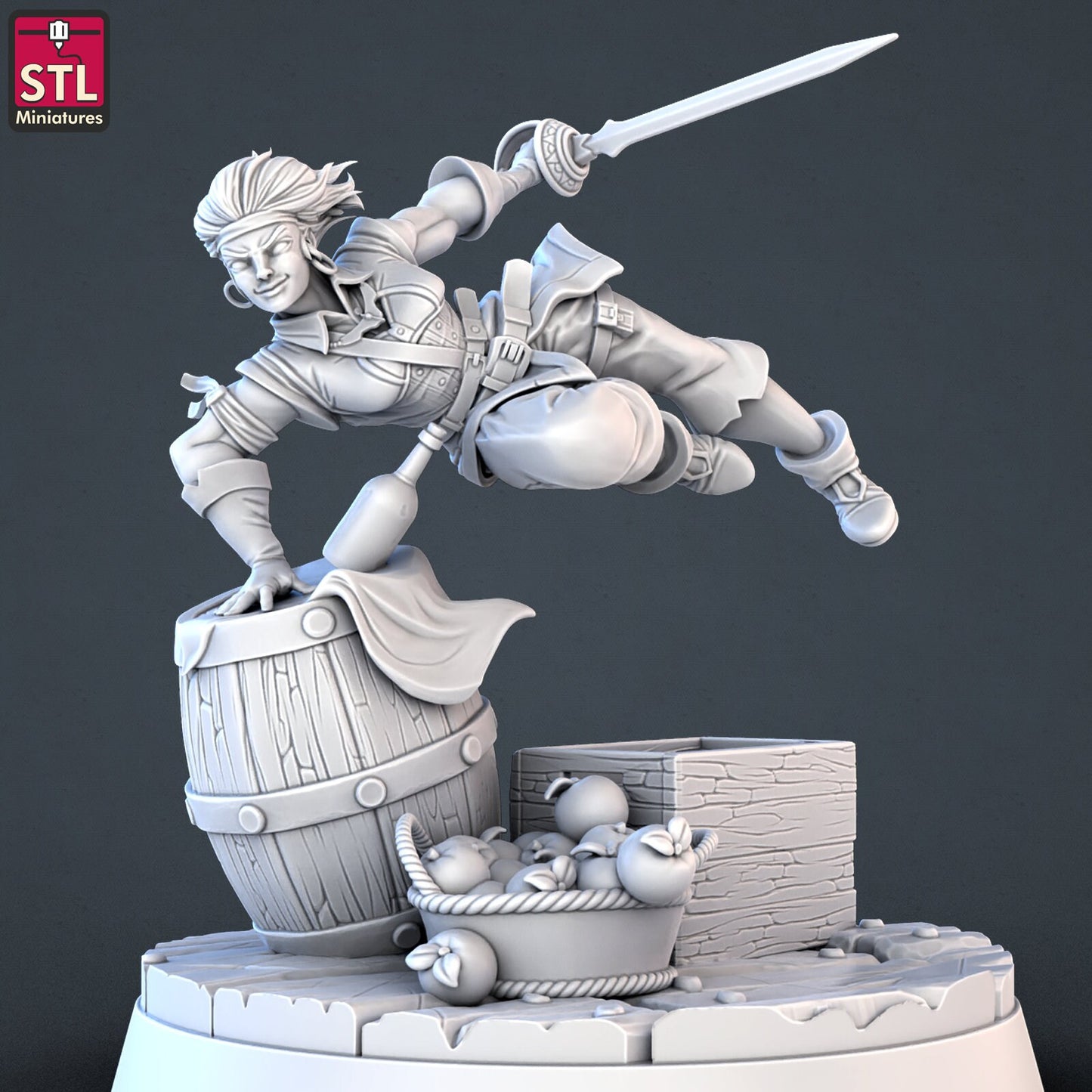 Pirate Set Vol. 1 by STL Miniatures