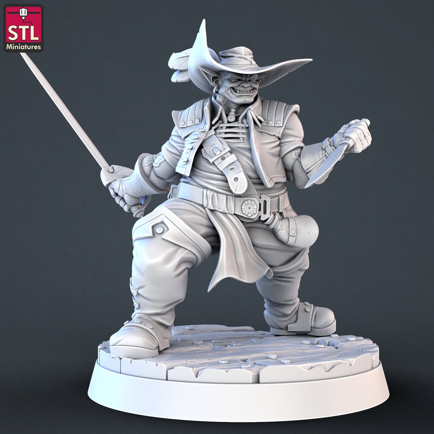 Pirate Set Vol. 1 by STL Miniatures
