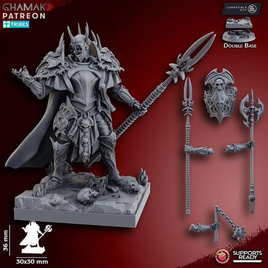 Vampire Duke on foot by Ghamak Miniatures