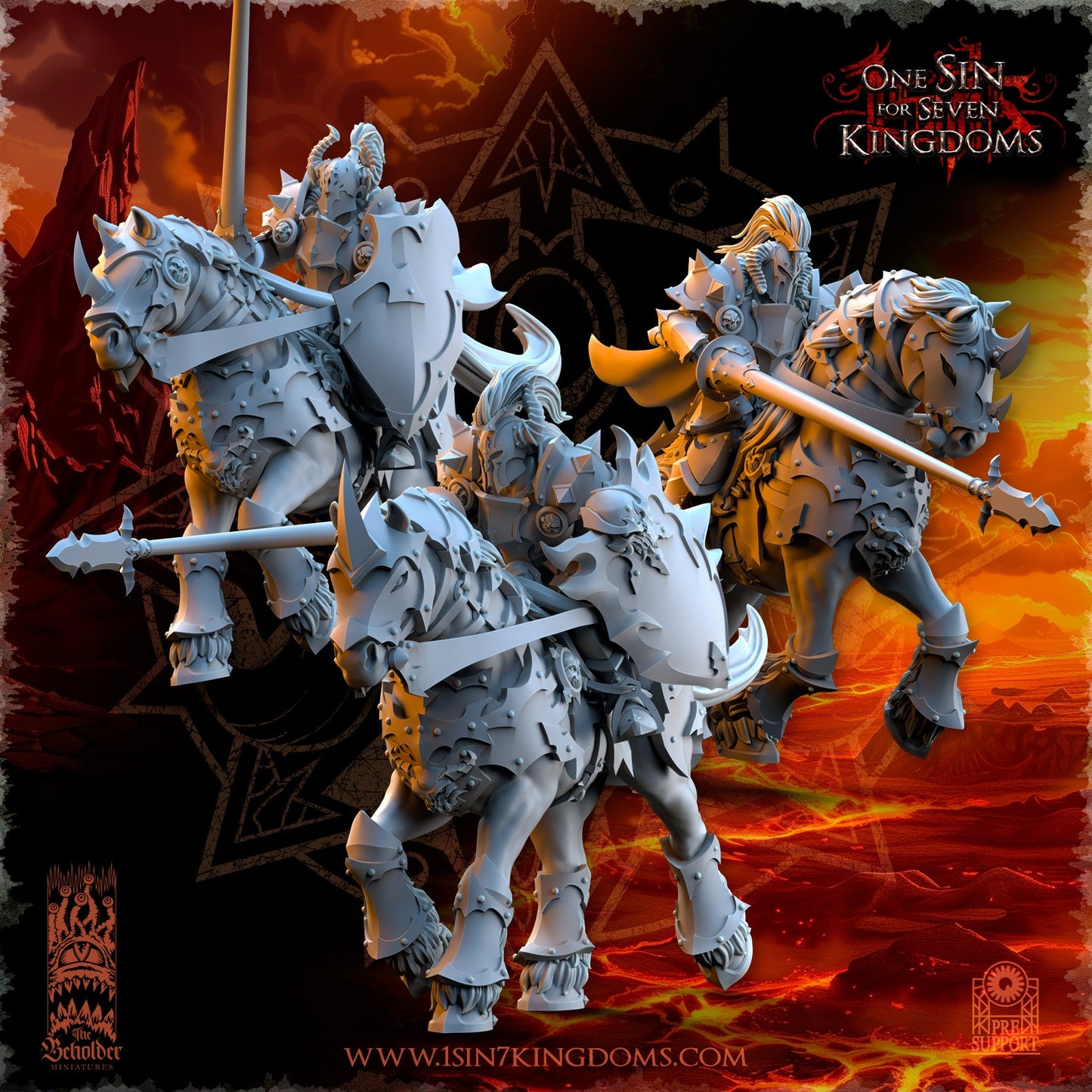 Mayhem Knights  by Beholder Miniatures