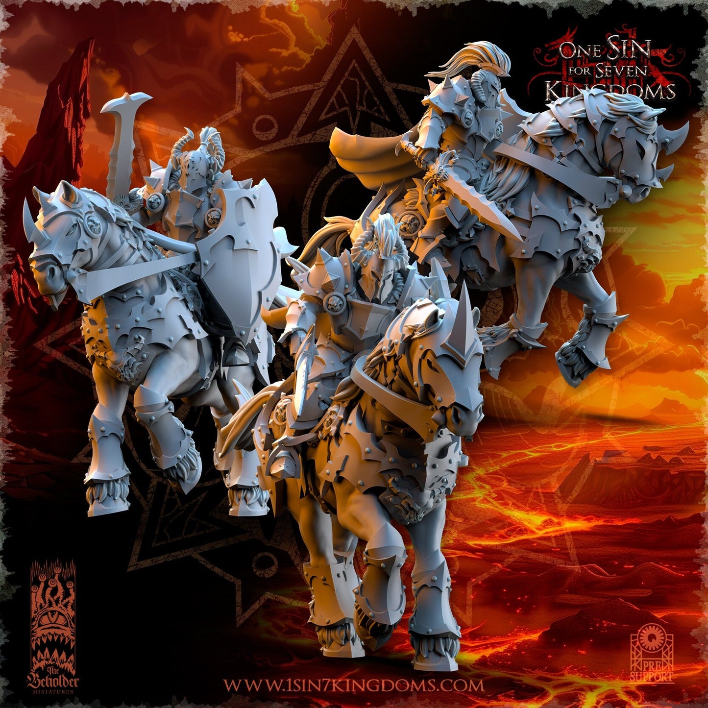 Mayhem Knights  by Beholder Miniatures