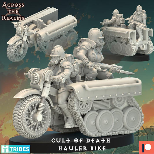 Cult of Death Hauler Bike by Across the Realms Miniatures