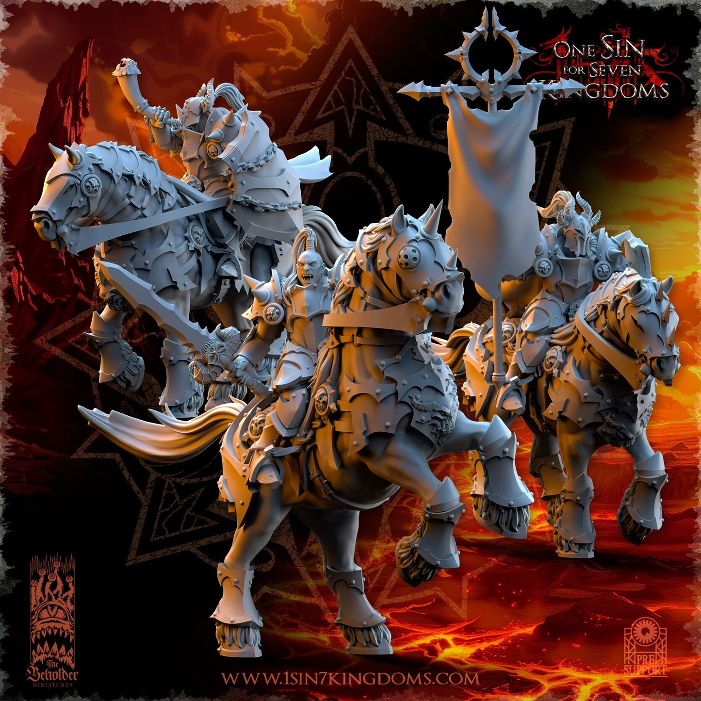 Mayhem Knights  by Beholder Miniatures