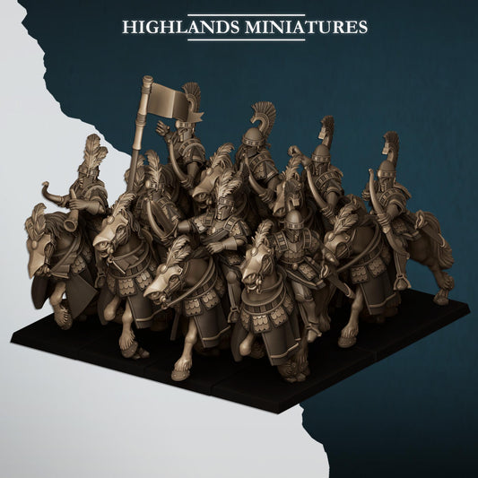 Aegean Sea Hippeis  by Highland Miniatures
