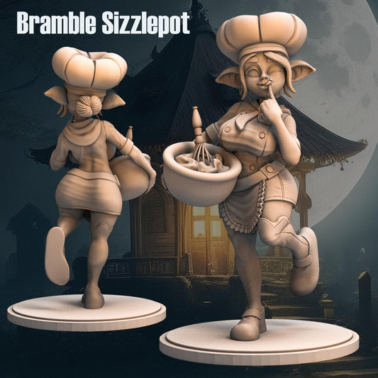 Bramble Baker from "Goblin Tavern" by Anexeo Miniatures