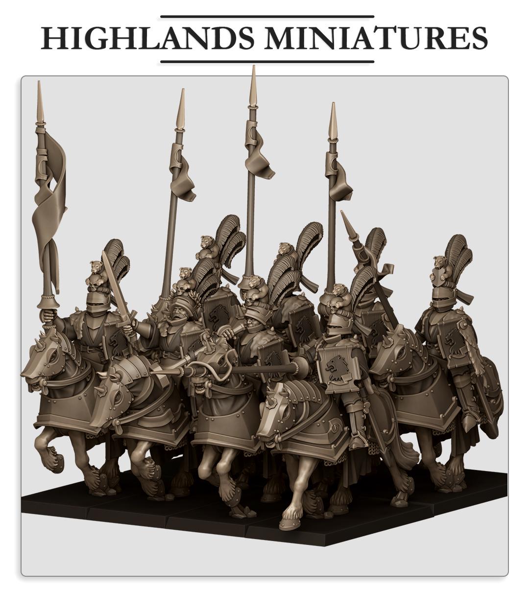Sunland Fierce Claw Knights  by Highland Miniatures