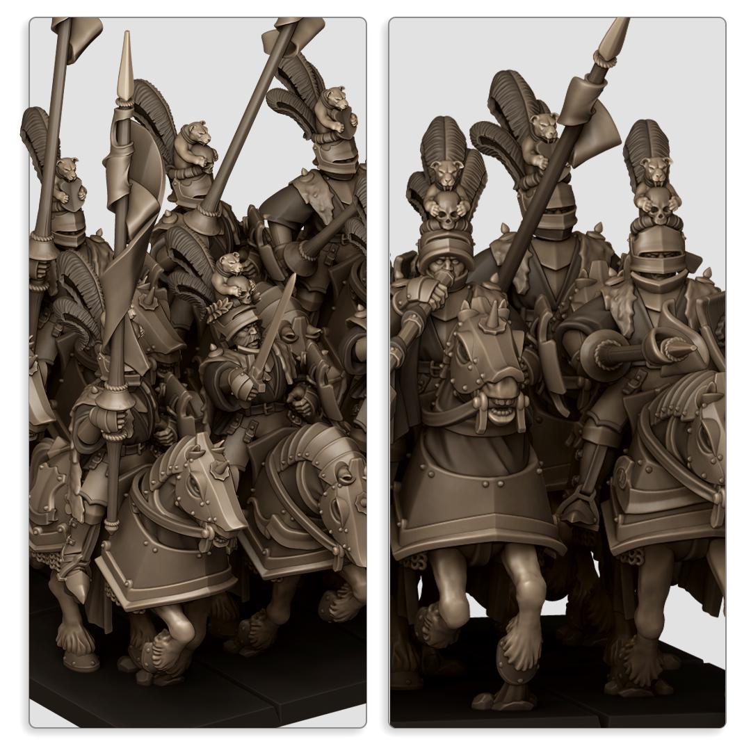 Sunland Fierce Claw Knights  by Highland Miniatures