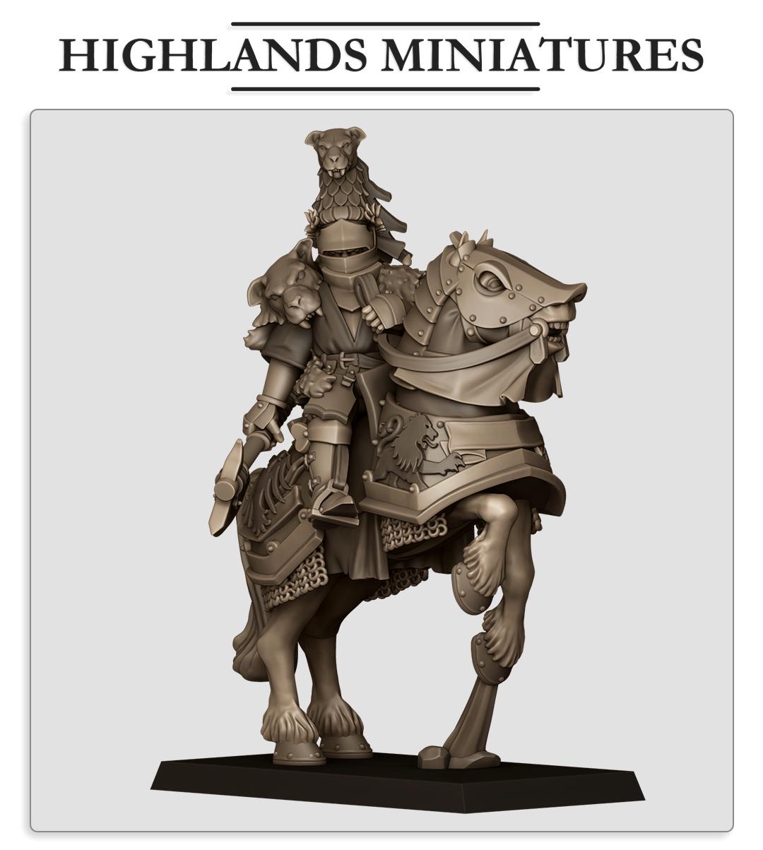 Sunland Fierce Claw Elector  by Highland Miniatures