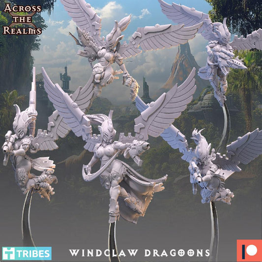 Windclaw Dragoons by Across the Realms Miniatures