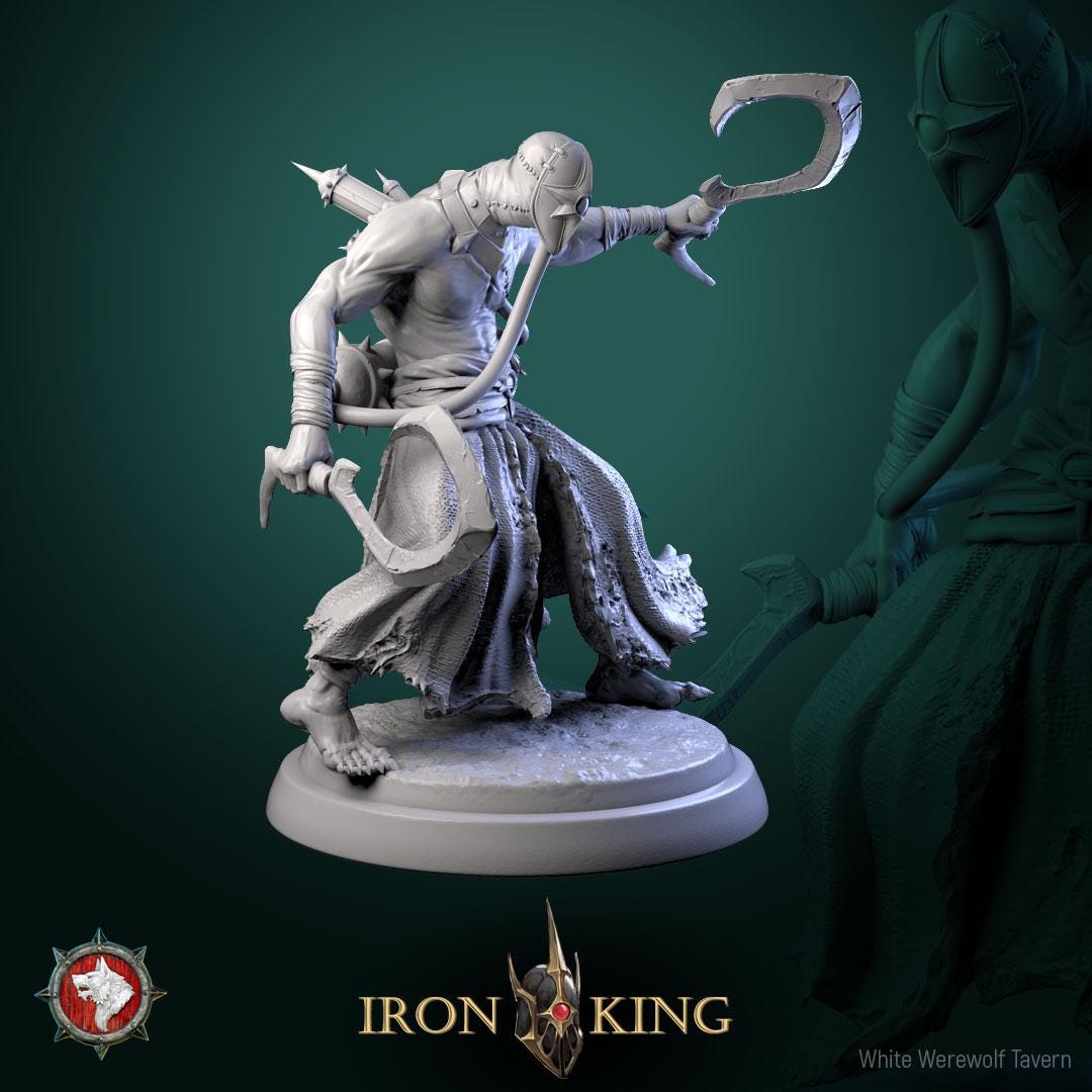 Homunculus from "Iron King" by White Werewolf Tavern Miniatures