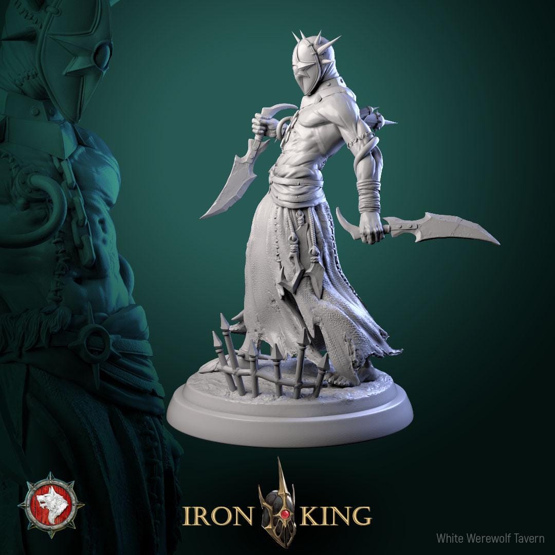 Homunculus from "Iron King" by White Werewolf Tavern Miniatures