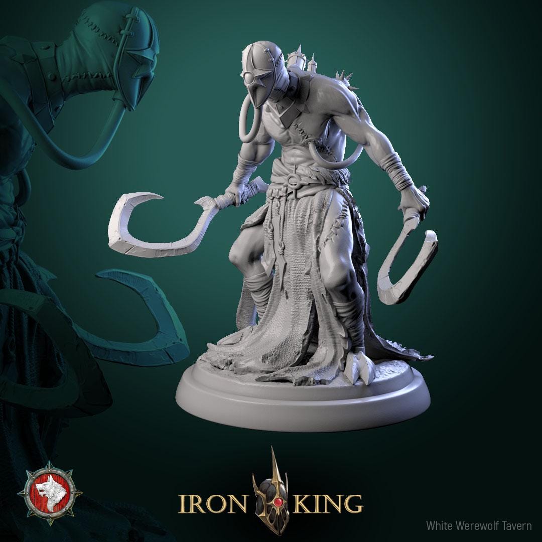 Homunculus from "Iron King" by White Werewolf Tavern Miniatures