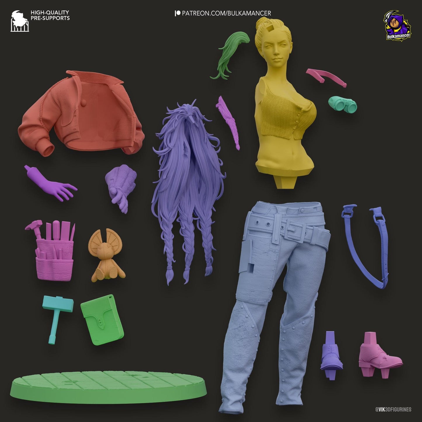 Expedition Smith Statue Model Kit by Bulkamancer Sculpts