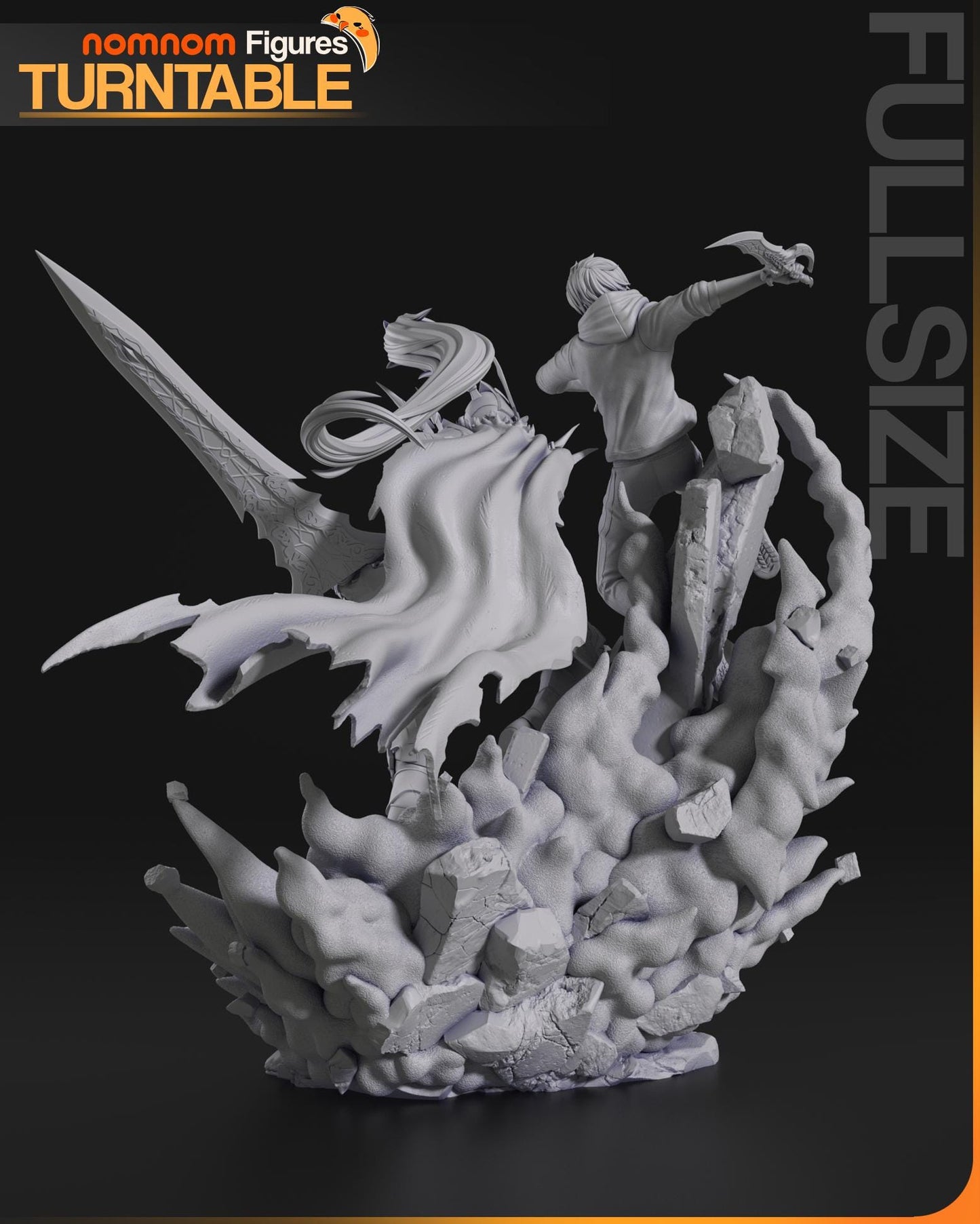 Sung Jin Woo Statue Model Kit by Nom Nom Figures
