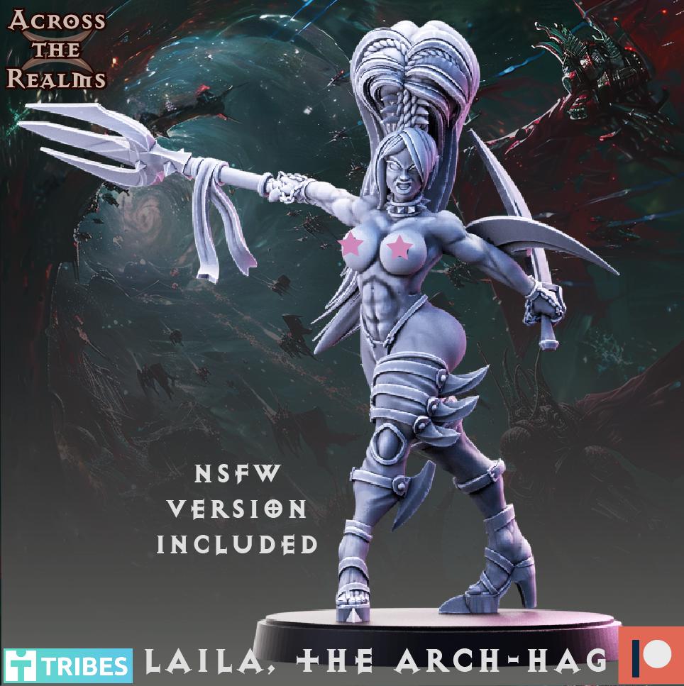 Laila, the Arch-Hag by Across the Realms Miniatures