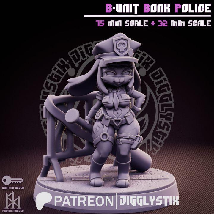 Bonk Police Squad by Jigglystix Pin Up Factory