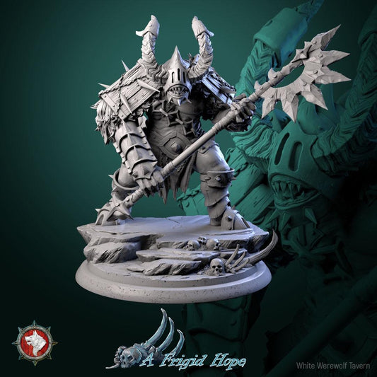 Azrimor, The Frostreaver from "A Frigid Hope" by White Werewolf Tavern Miniatures