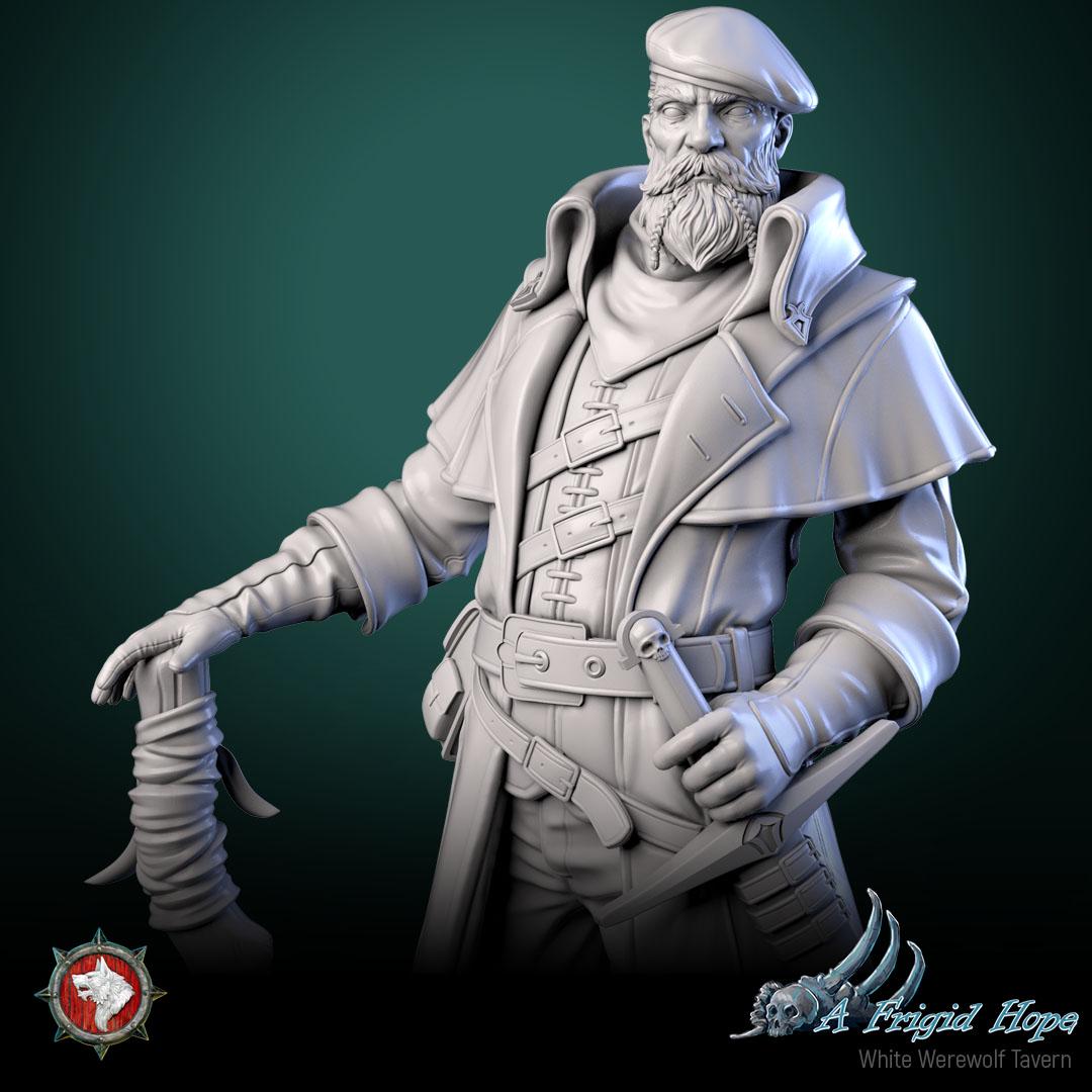 Valkor, The Stormbreaker from "A Frigid Hope" by White Werewolf Tavern Miniatures