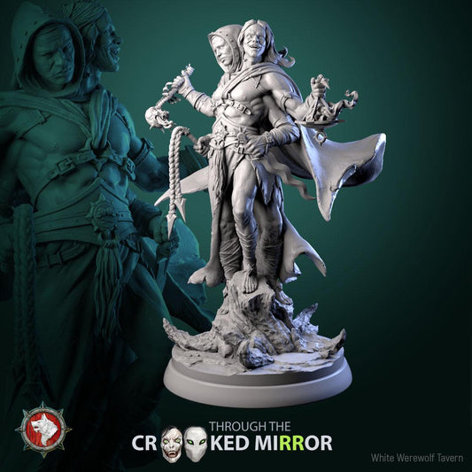 Eldrim & Drelmar from "Through the Crooked Mirror" by White Werewolf Tavern Miniatures