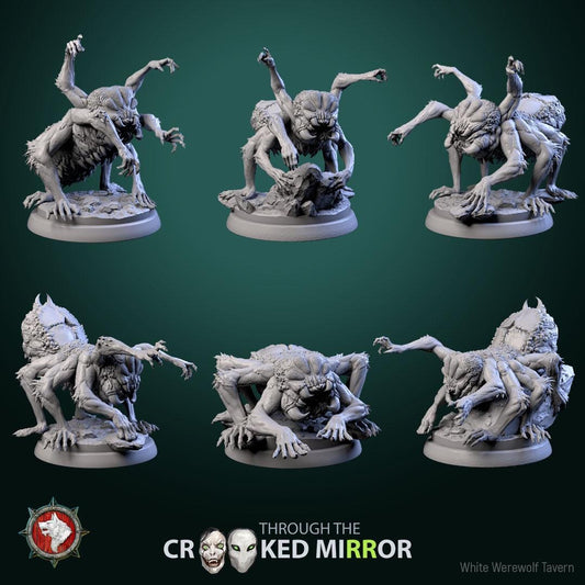 Skittering Shadows from "Through the Crooked Mirror" by White Werewolf Tavern Miniatures