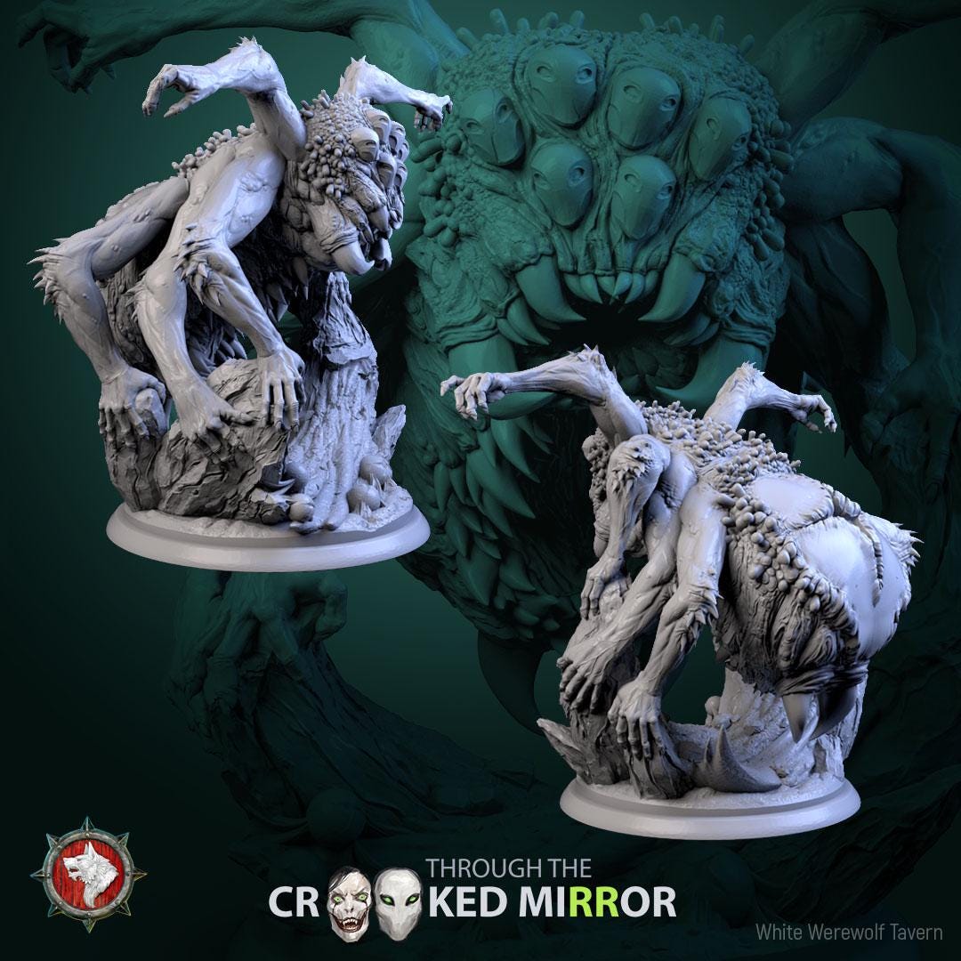 Skittering Shadows from "Through the Crooked Mirror" by White Werewolf Tavern Miniatures